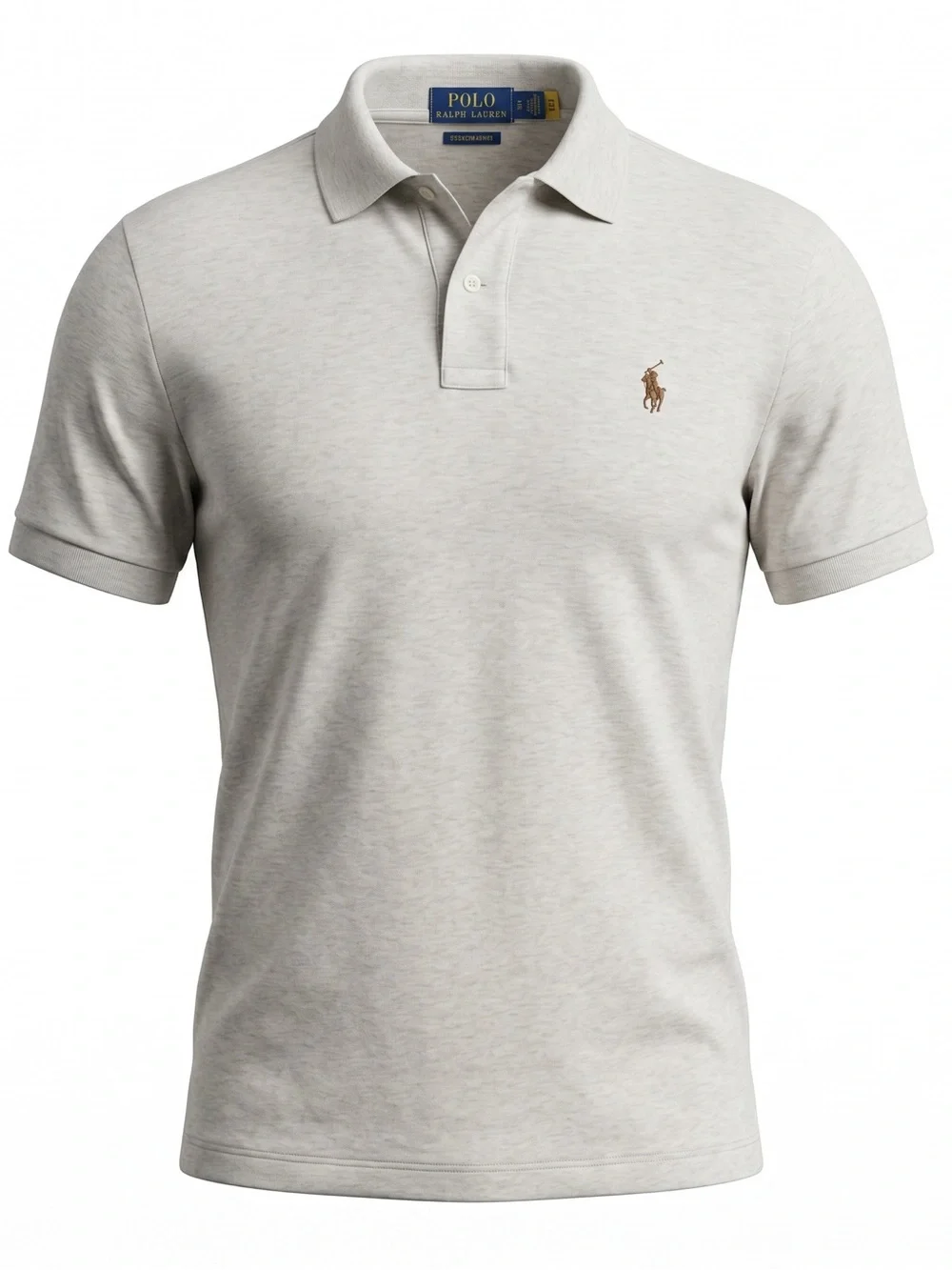 Ralph Lauren Polo Shirt in Light Heather Gray